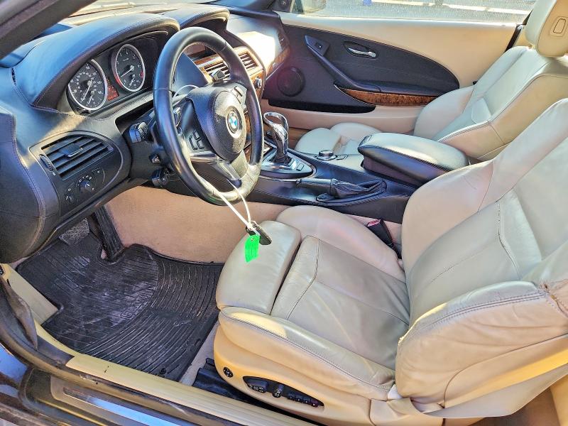 2008 Bmw 650 მანქანა იყიდება აუქციონზე, vin: WBAEB53508CX60201, აუქციონის ნომერი: 70538286