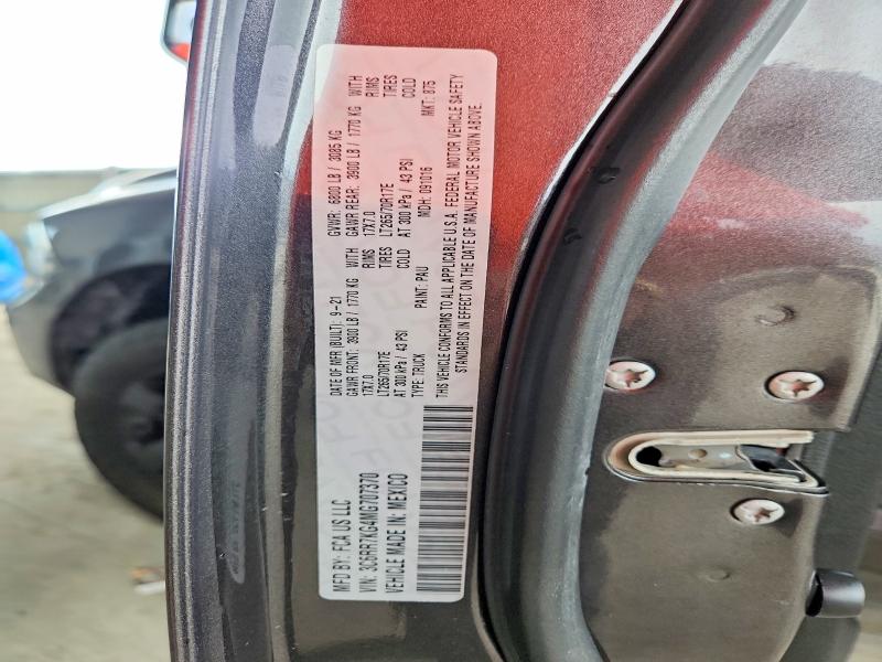 Aukcja sprzedaży 2021 Ram 1500 Classic, vin: 3C6RR7KG4MG707370, numer aukcji: 68599726