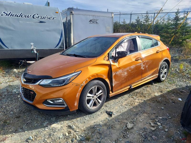 2017 Chevrolet Cruze მანქანა იყიდება აუქციონზე, vin: 3G1BE6SM2HS568213, აუქციონის ნომერი: 69857986