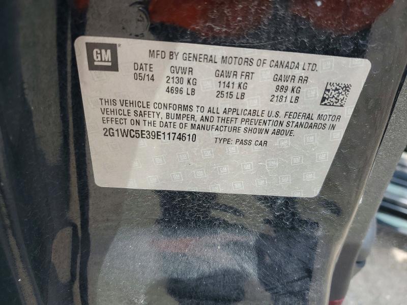 Aukcja sprzedaży 2014 Chevrolet Impala Limited, vin: 2G1WC5E39E1174610, numer aukcji: 68393436