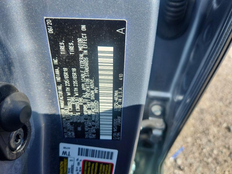 Продаж на аукціоні авто 2020 Toyota Highlander, vin: 5TDGZRBHXLS033357, номер лоту: 67699496