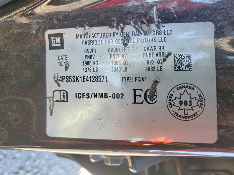 Auction sale of the 2014 Buick Verano, vin: 1G4PS5SK1E4128571, lot number: 70044816