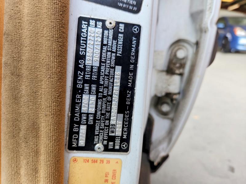 Продажа на аукционе авто 1988 Mercedes-benz 300, vin: WDBEA90D9JF081846, номер лота: 67401386