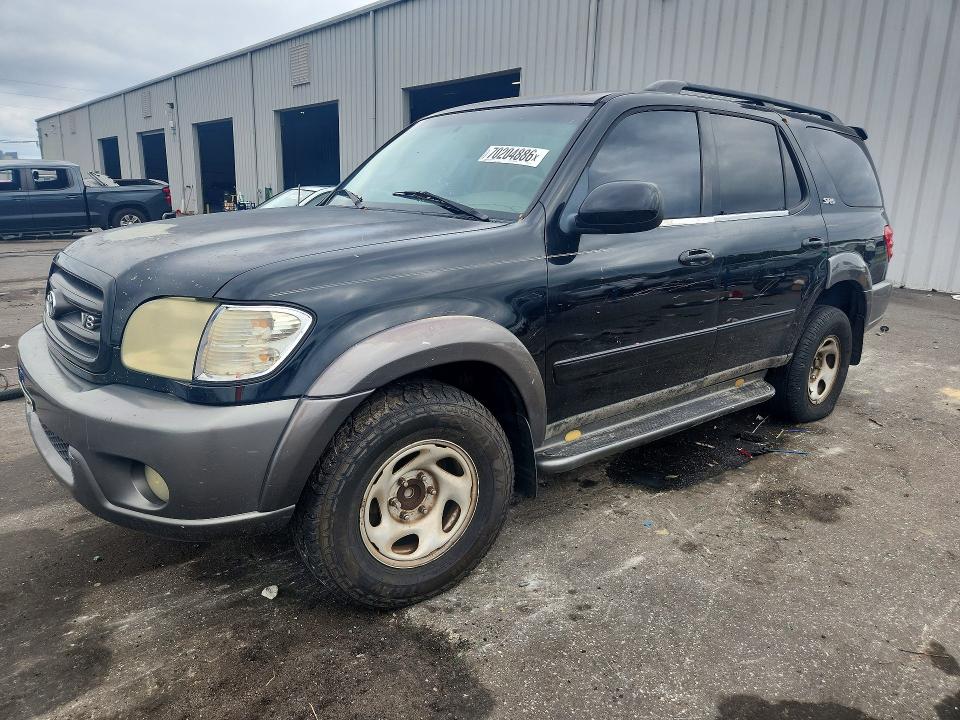 2004 Toyota Sequoia მანქანა იყიდება აუქციონზე, vin: 5TDZT34A94S207881, აუქციონის ნომერი: 70204886