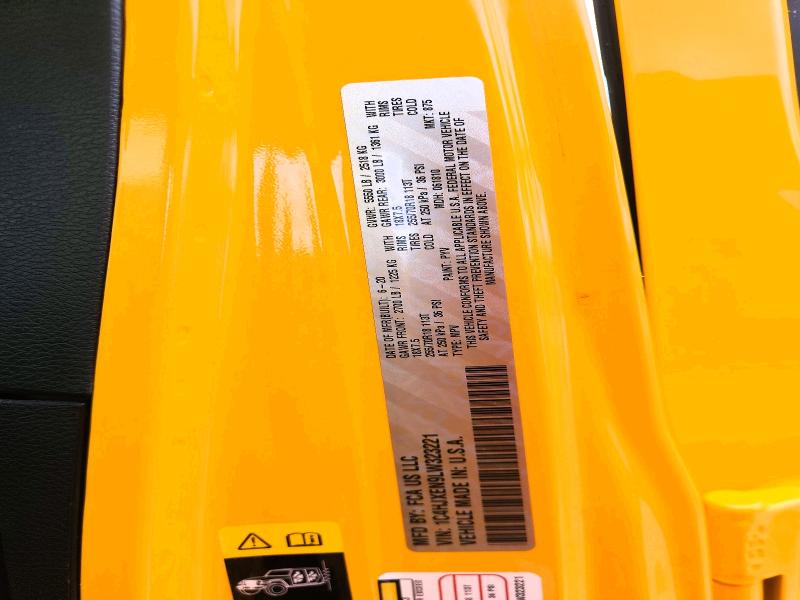 Aukcja sprzedaży 2020 Jeep Wrangler Unlimited, vin: 1C4HJXEN9LW323221, numer aukcji: 69345576