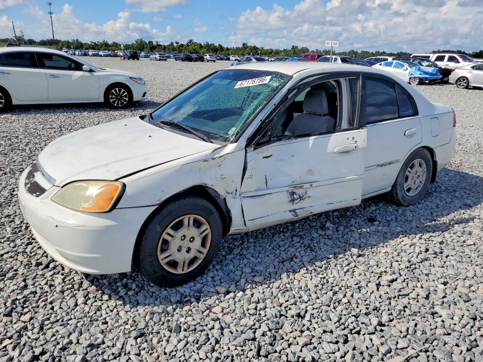 Продаж на аукціоні авто 2002 Honda Civic, vin: 2HGES16522H585849, номер лоту: 67176786