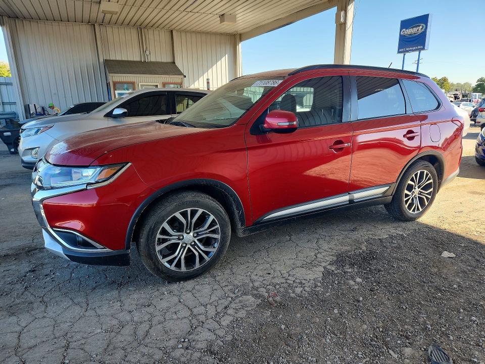 71108786 :رقم المزاد ، JA4AD3A38GZ020998 vin ، 2016 Mitsubishi Outlander مزاد بيع