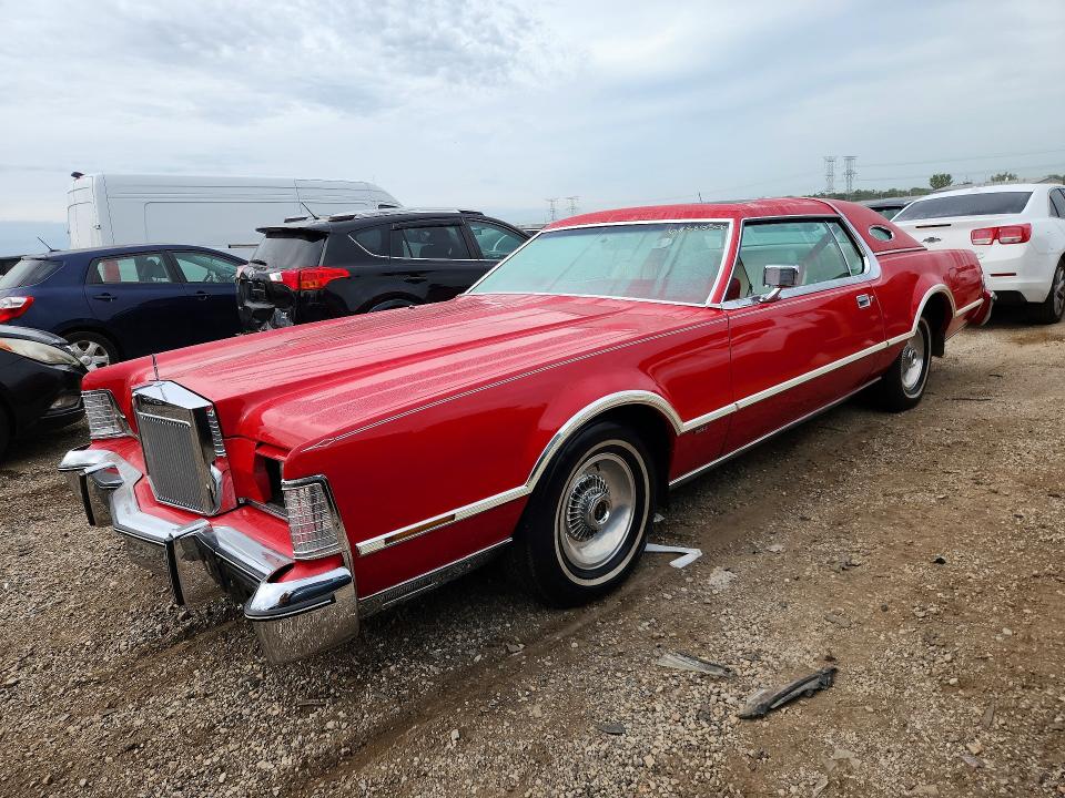 68385306 :رقم المزاد ، 6Y89A835948 vin ، 1976 Lincoln Continental مزاد بيع