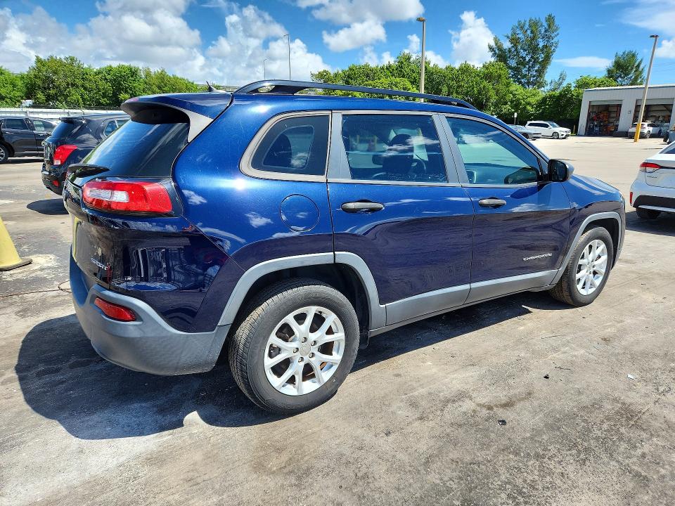 69357626 :رقم المزاد ، 1C4PJLABXGW136849 vin ، 2016 Jeep Cherokee مزاد بيع