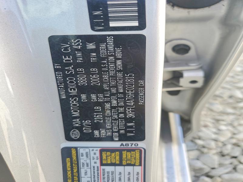 66279596 :رقم المزاد ، 3KPFL4A76HE021815 vin ، 2017 Kia Forte مزاد بيع