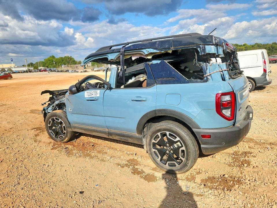 Продаж на аукціоні авто 2021 Ford Bronco Sport, vin: 3FMCR9C62MRB17409, номер лоту: 70364706