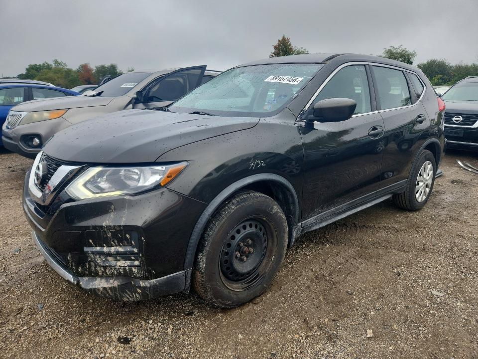 2017 Nissan Rogue მანქანა იყიდება აუქციონზე, vin: KNMAT2MV0HP519307, აუქციონის ნომერი: 69157456