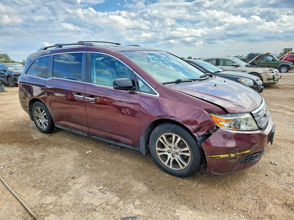 2012 Honda Odyssey მანქანა იყიდება აუქციონზე, vin: 5FNRL5H69CB095491, აუქციონის ნომერი: 68763666