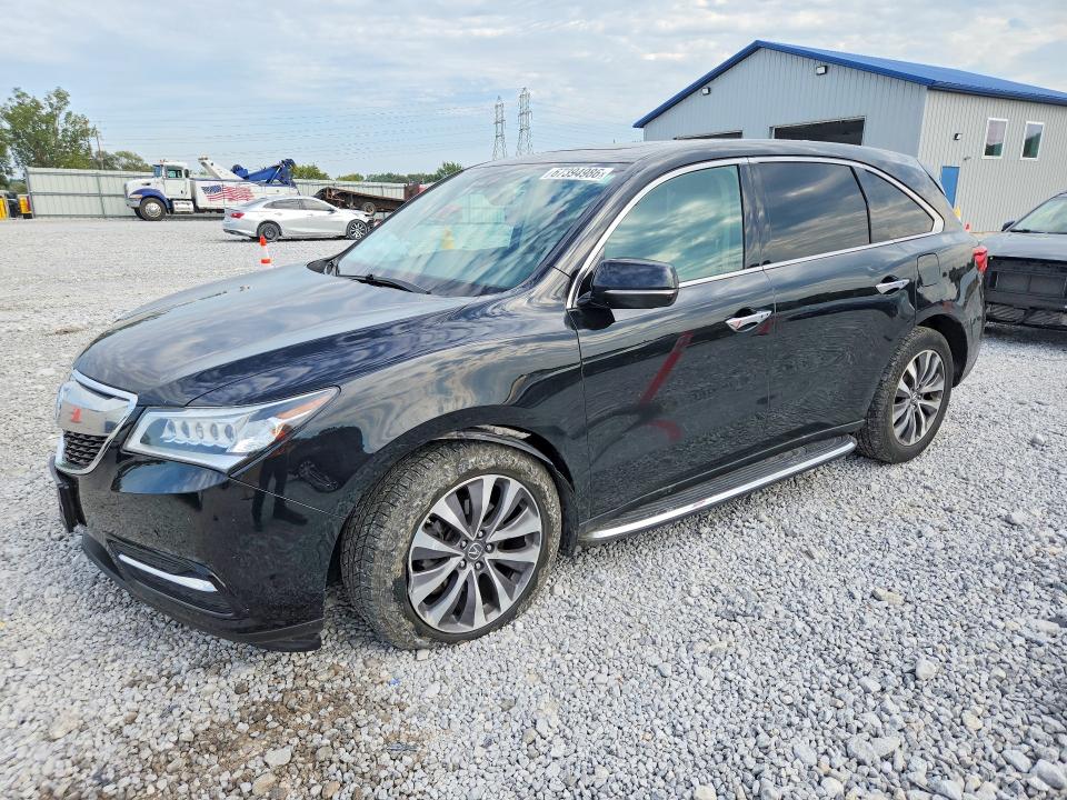 67394986 :رقم المزاد ، 5FRYD4H47GB049292 vin ، 2016 Acura Mdx مزاد بيع
