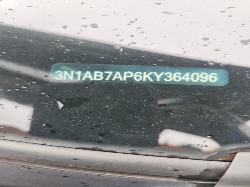 Aukcja sprzedaży 2019 Nissan Sentra, vin: 3N1AB7AP6KY364096, numer aukcji: 69940216