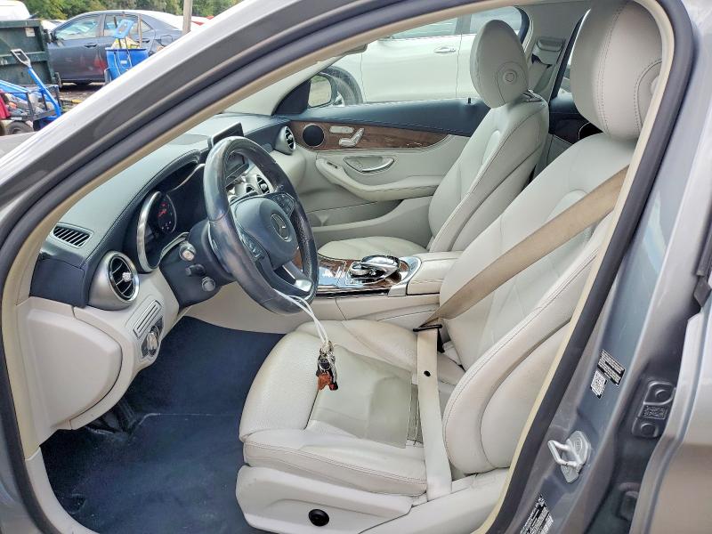 70056586 :رقم المزاد ، 55SWF4KBXFU035751 vin ، 2015 Mercedes-benz C مزاد بيع