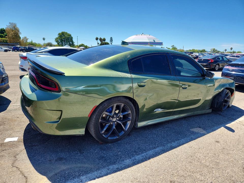 66805796 :رقم المزاد ، 2C3CDXHG7MH616621 vin ، 2021 Dodge Charger مزاد بيع