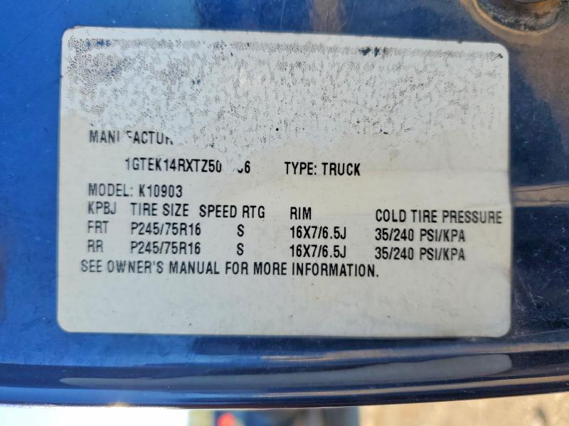 Продажа на аукционе авто 1996 Gmc Sierra, vin: 1GTEK14RXTZ501766, номер лота: 68628906