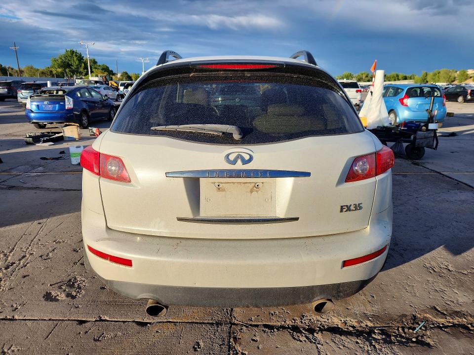 2006 Infiniti Fx35 მანქანა იყიდება აუქციონზე, vin: JNRAS08W96X201385, აუქციონის ნომერი: 68366726