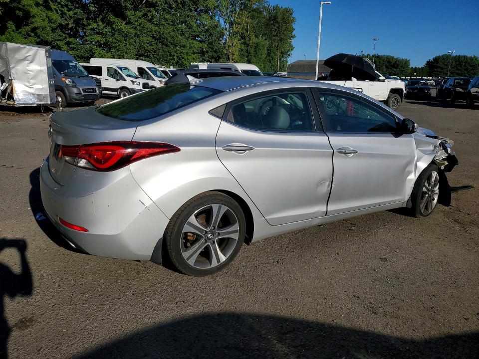 2014 Hyundai Elantra მანქანა იყიდება აუქციონზე, vin: KMHDH4AH3EU153344, აუქციონის ნომერი: 68945746