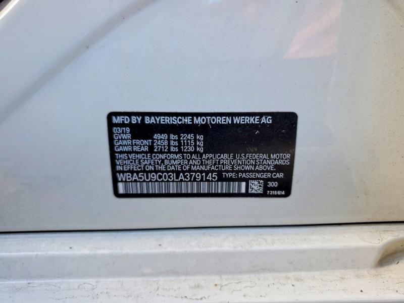 Продажа на аукционе авто 2020 Bmw M340xi, vin: WBA5U9C03LA379145, номер лота: 69429846