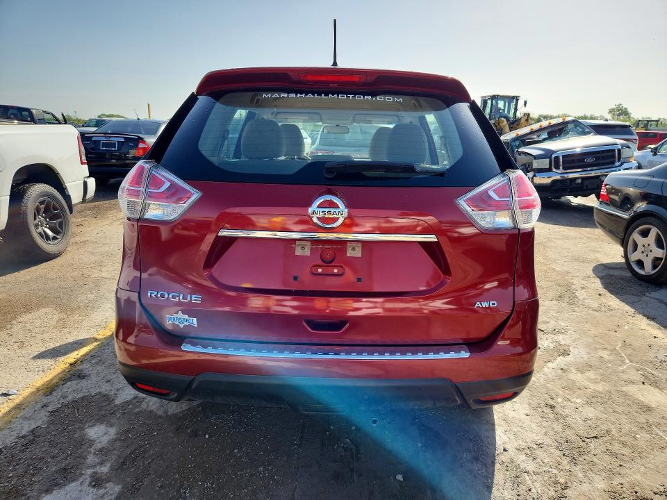 Продажа на аукционе авто 2015 Nissan Rogue, vin: KNMAT2MV6FP591609, номер лота: 69125366