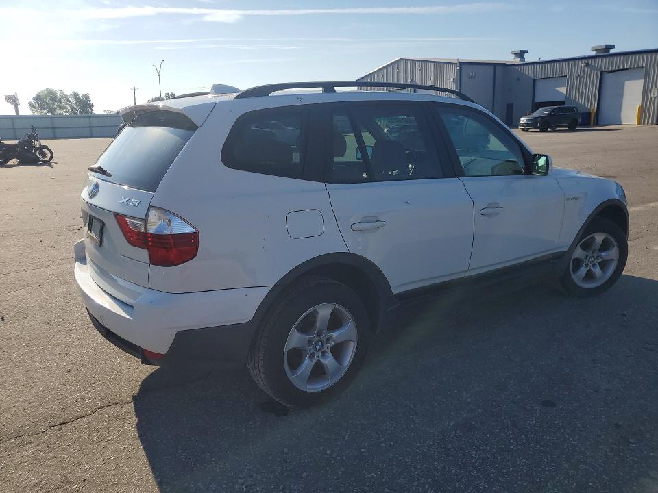 2007 Bmw X3 მანქანა იყიდება აუქციონზე, vin: WBXPC93477WF26244, აუქციონის ნომერი: 68816136