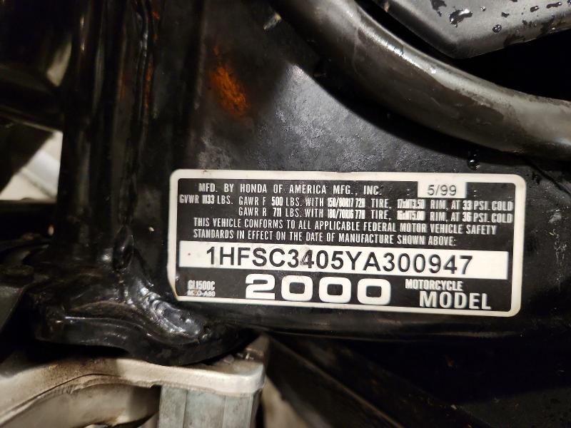 Продажа на аукционе авто 2000 Honda Gl1500, vin: 1HFSC3405YA300947, номер лота: 69325386