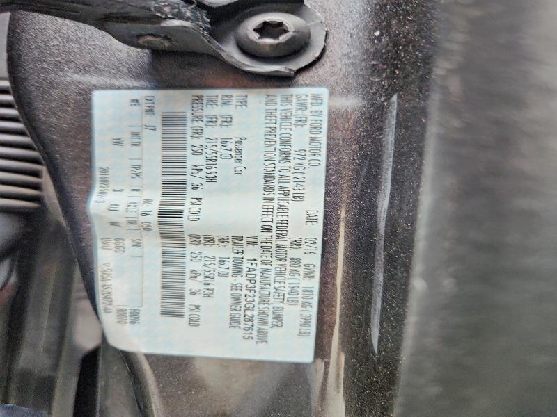 Продажа на аукционе авто 2016 Ford Focus, vin: 1FADP3F23GL287615, номер лота: 68386856