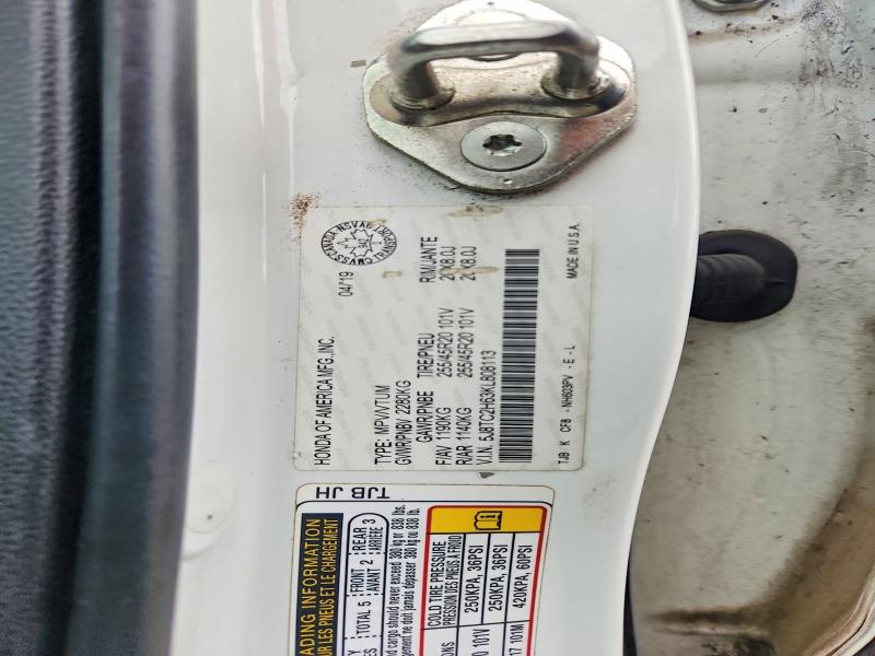 69022886 :رقم المزاد ، 5J8TC2H63KL808113 vin ، 2019 Acura Rdx مزاد بيع