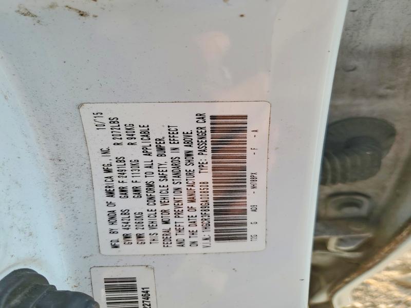 2016 Honda Accord მანქანა იყიდება აუქციონზე, vin: 1HGCR3F89GA008508, აუქციონის ნომერი: 70174546