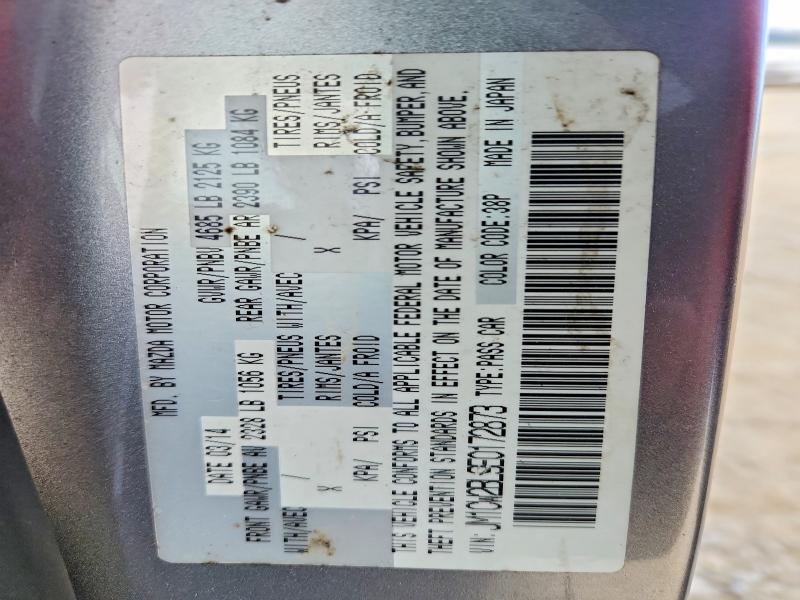 2014 Mazda 5 მანქანა იყიდება აუქციონზე, vin: JM1CW2BL9E0172873, აუქციონის ნომერი: 67872656