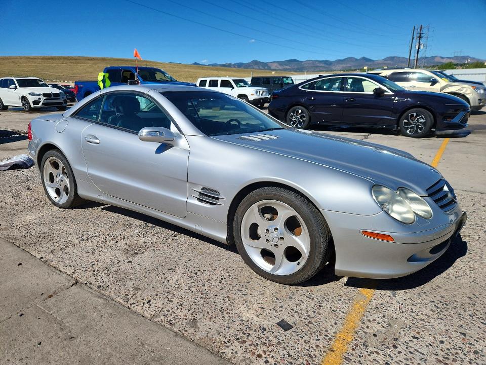 2004 Mercedes-benz Sl მანქანა იყიდება აუქციონზე, vin: WDBSK75F04F074366, აუქციონის ნომერი: 67522716