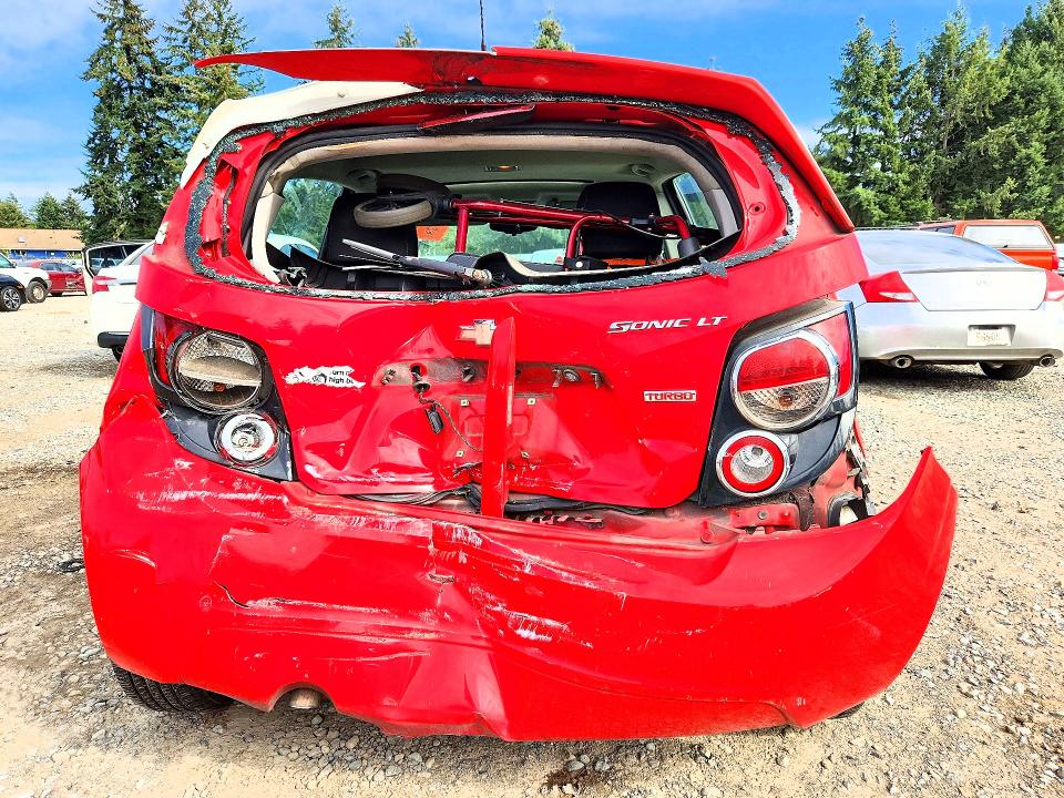 70849596 :رقم المزاد ، 1G1JC6SB0E4124999 vin ، 2014 Chevrolet Sonic مزاد بيع