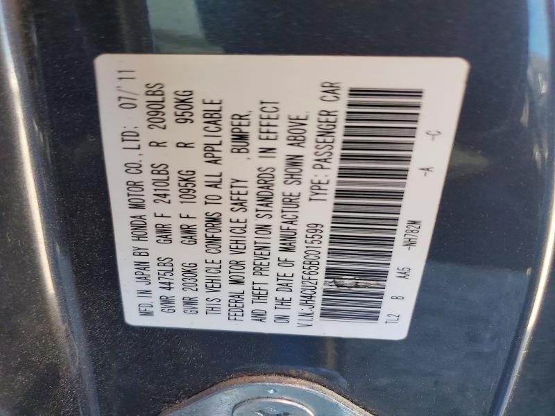 Продаж на аукціоні авто 2011 Acura Tsx, vin: JH4CU2F65BC015599, номер лоту: 70693906