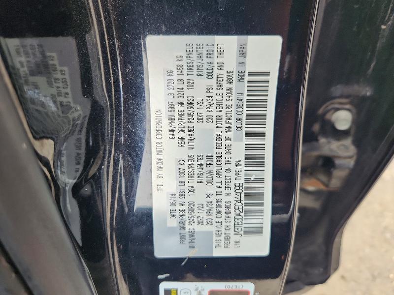 Aukcja sprzedaży 2014 Mazda Cx-9, vin: JM3TB3DA2E0444099, numer aukcji: 69880616