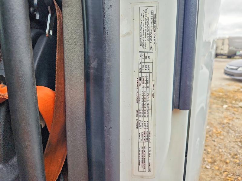 2019 Peterbilt 579 მანქანა იყიდება აუქციონზე, vin: 1XPBDP9X7KD268284, აუქციონის ნომერი: 69639096