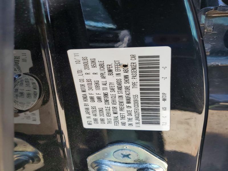 Продаж на аукціоні авто 2012 Acura Tsx, vin: JH4CU2F81CC009155, номер лоту: 68499356