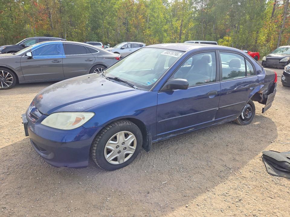 Auction sale of the 2005 Honda Civic, vin: 2HGES16335H042643, lot number: 69579796