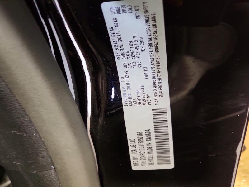 70015646 :رقم المزاد ، 2C4RC1GG1TR250168 vin ، 2026 Chrysler Pacifica مزاد بيع