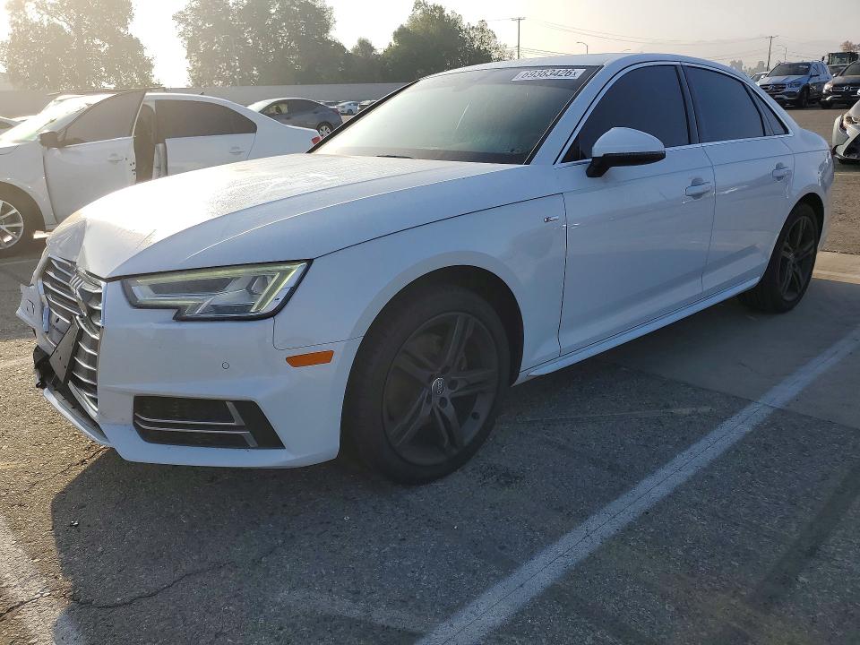 Продажа на аукционе авто 2018 Audi A4, vin: WAULMAF45JA080101, номер лота: 69383426