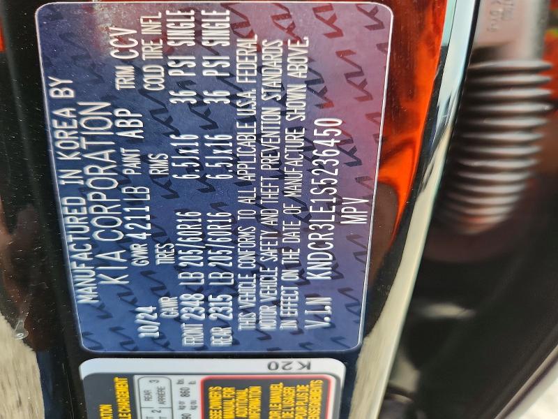 2025 Kia Niro მანქანა იყიდება აუქციონზე, vin: KNDCR3LE1S5236450, აუქციონის ნომერი: 66863946