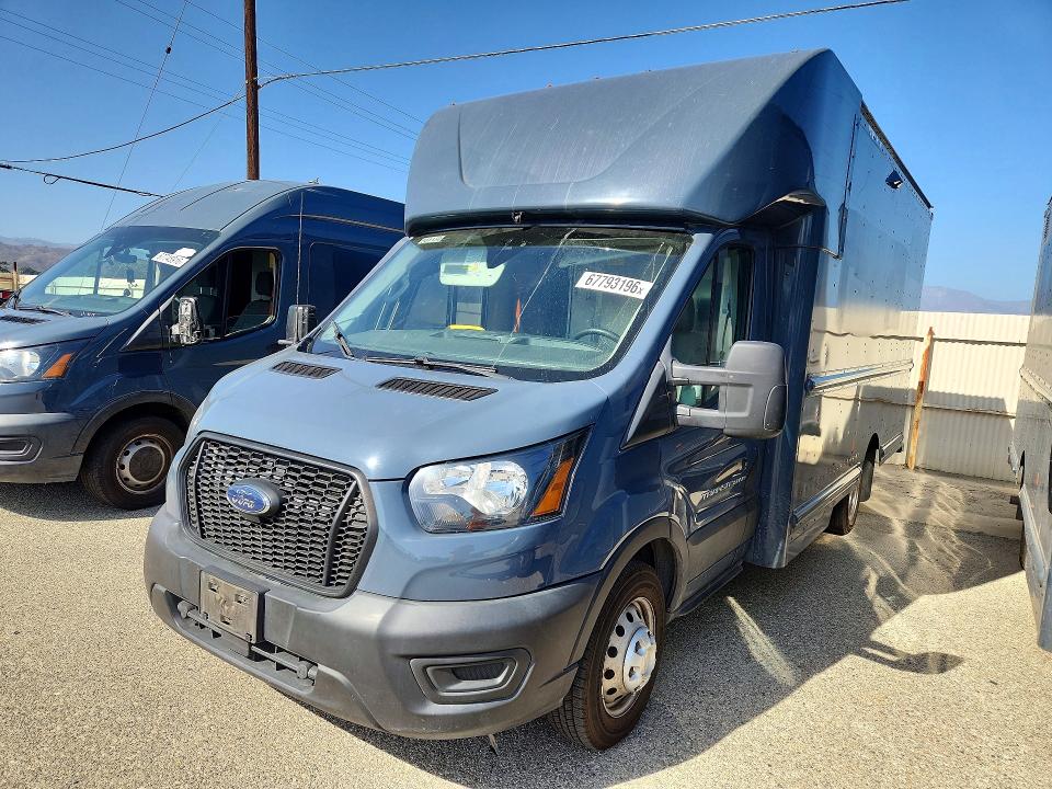 67793196 :رقم المزاد ، 1FDDF6P82MKA77019 vin ، 2021 Ford Transit مزاد بيع