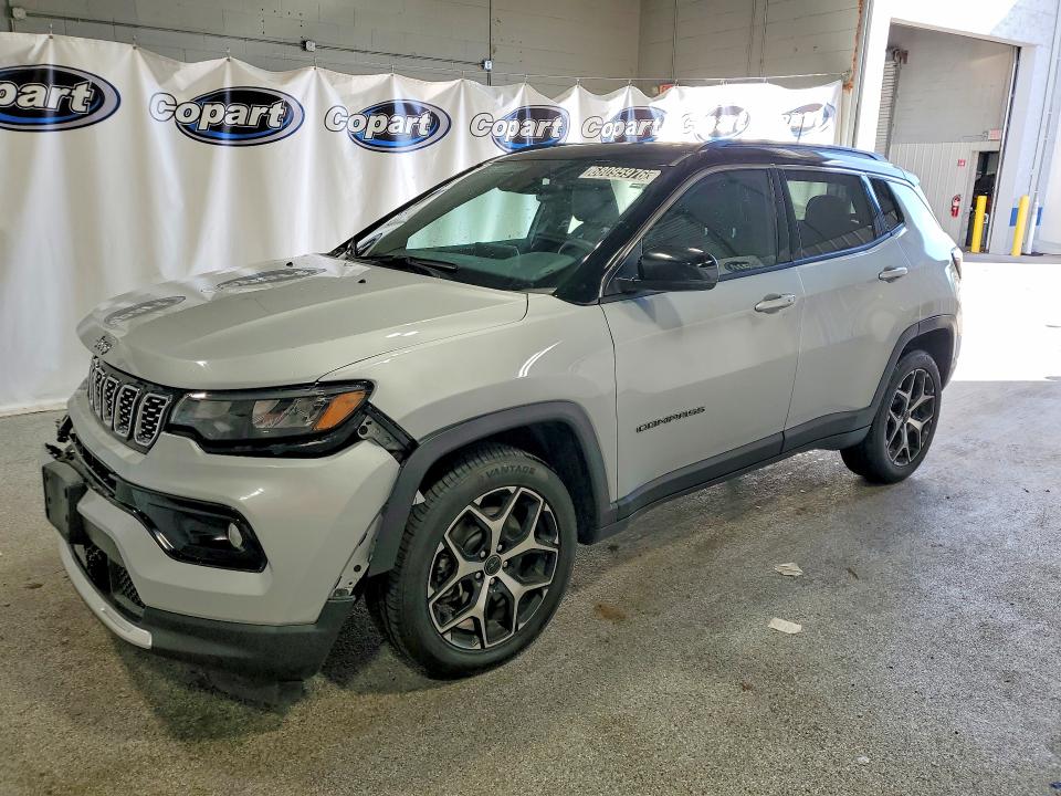 Auction sale of the 2025 Jeep Compass, vin: 3C4NJDCN6ST525829, lot number: 68095976