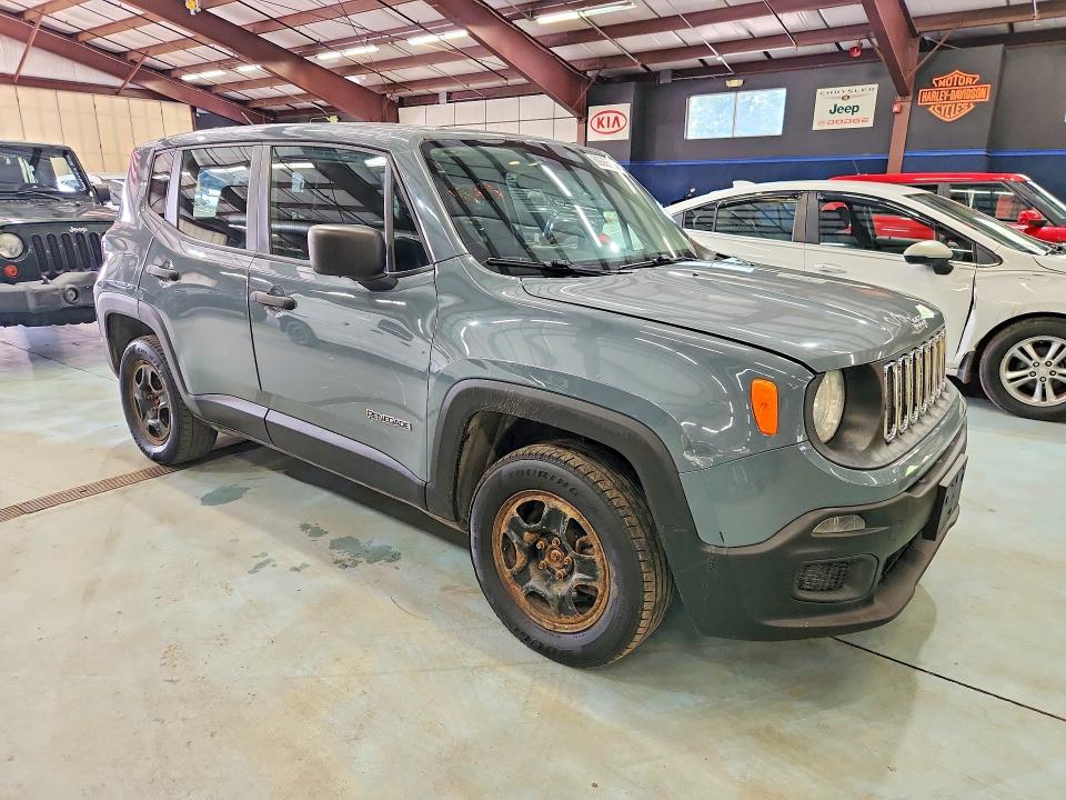 Продаж на аукціоні авто 2017 Jeep Renegade, vin: ZACCJBAB2HPG29920, номер лоту: 69365536
