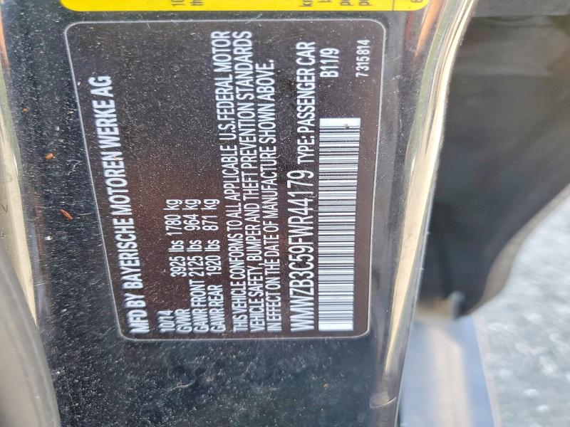 Продаж на аукціоні авто 2015 Mini Cooper, vin: WMWZB3C59FWR44179, номер лоту: 67335416