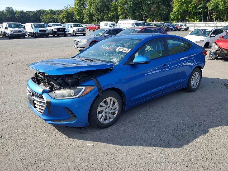 69166046 :رقم المزاد ، KMHD74LF3HU136269 vin ، 2017 Hyundai Elantra مزاد بيع