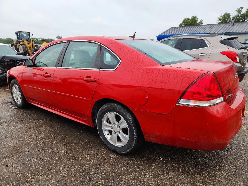 70921876 :رقم المزاد ، 2G1WF5E35C1179470 vin ، 2012 Chevrolet Impala مزاد بيع