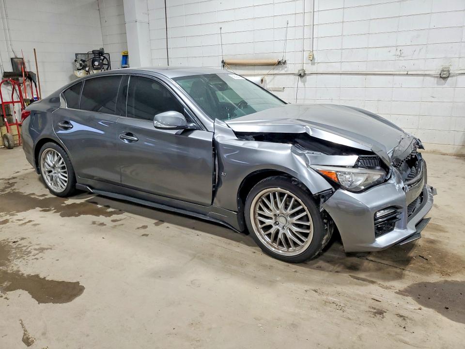2015 Infiniti Q50 მანქანა იყიდება აუქციონზე, vin: JN1BV7AR1FM405613, აუქციონის ნომერი: 69599426