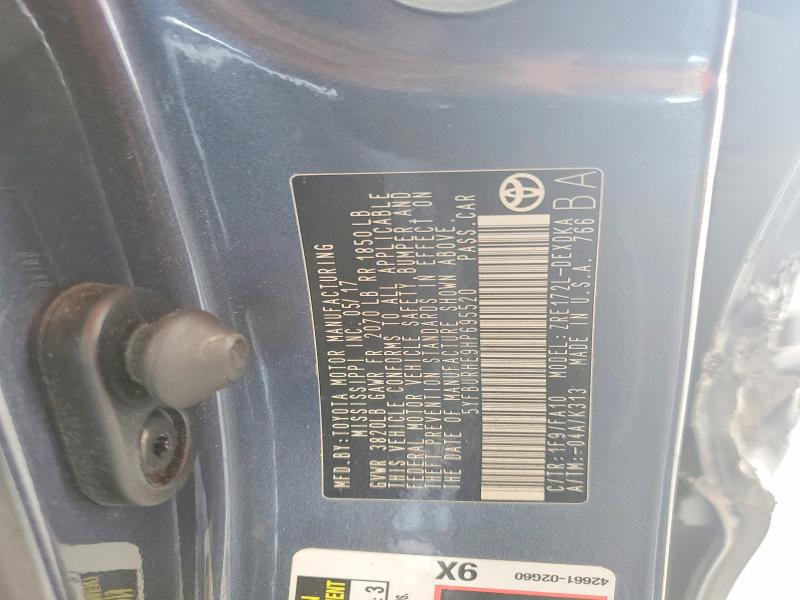 Aukcja sprzedaży 2017 Toyota Corolla, vin: 5YFBURHE9HP695520, numer aukcji: 69566136
